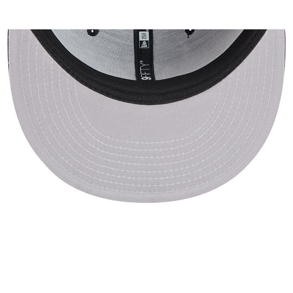 New York Yankees Hat - Black White World Series MLB 9Fifty Baseball Snapback Cap - New Era